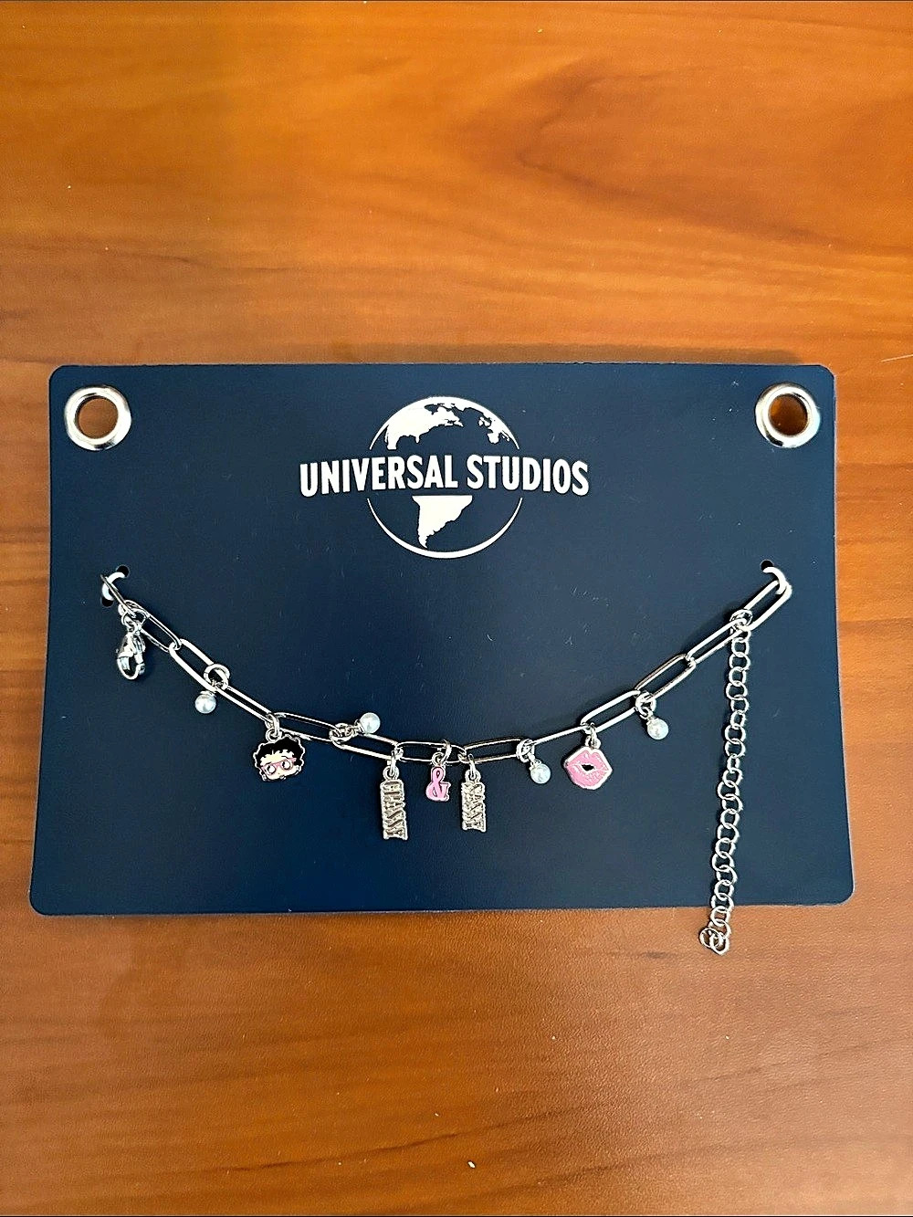 Universal Studios Classy & Sassy Betty Boop Charm Necklace